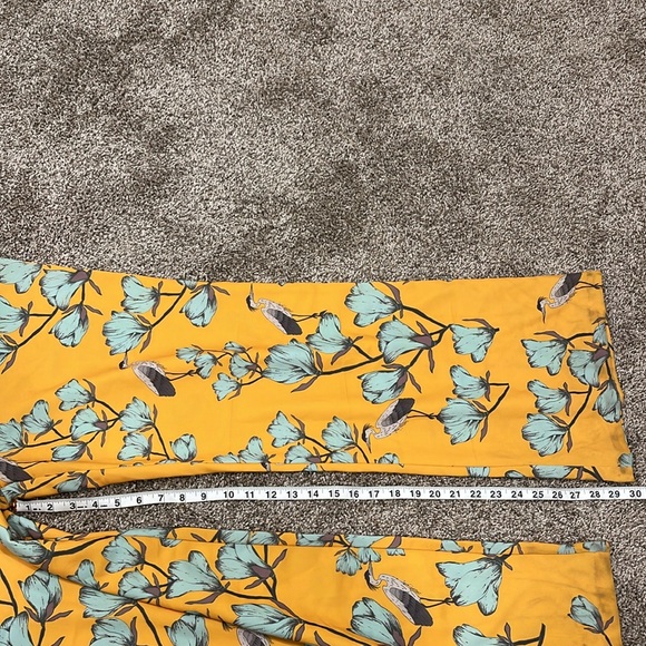 ANTHROPOLOGIE | Varun Bahl Warbler Yellow Floral Jumpsuit NWT Size 12 - Picture 11 of 14